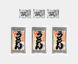 半生さぬきうどん 300g×3袋 つゆ3×袋
