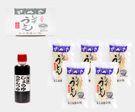 しょうゆうどん5袋 つゆ200mg×1本